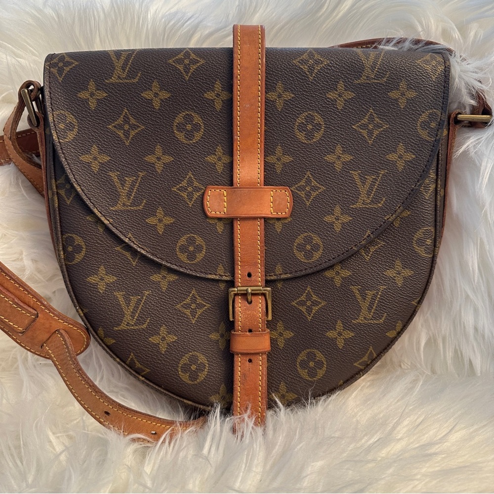 💎 Authentic LV Louis Vuitton Chantilly GM Crossbody - Picture 1 of 16